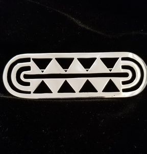 ZINA STERLING SILVER PIN. SOLID 925. USA!!
